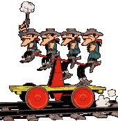 Gif animé les daltons